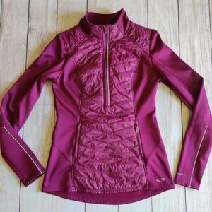 C9 by Champion Venture Warm quilted 1/2 zip top S